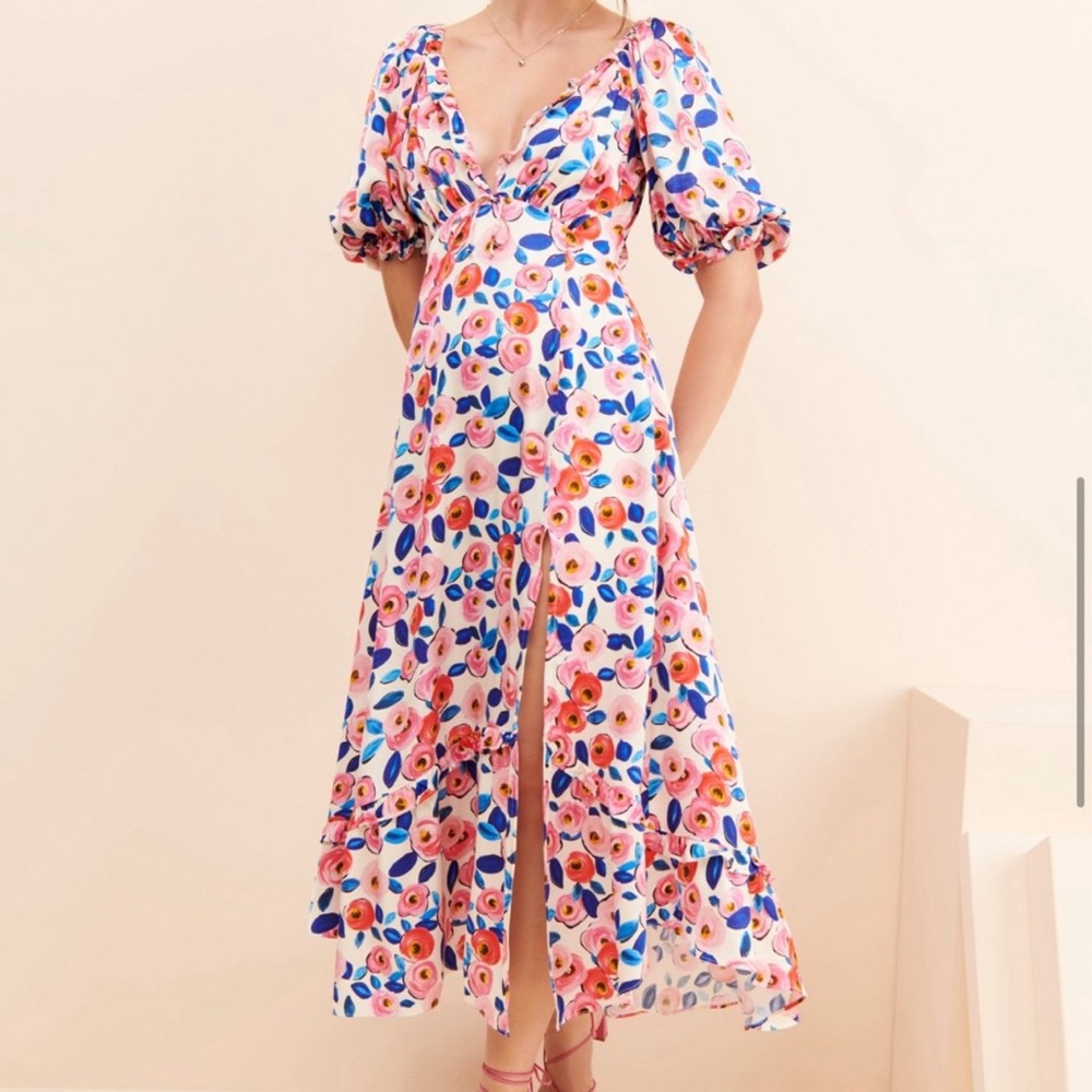 For Love & Lemons Gianna Maxi Dress